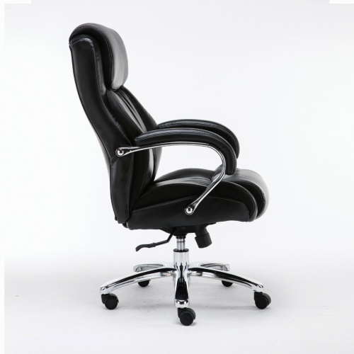 Кресло руководителя Brabix Premium Status HD-003 до 250 кг, кожа, черное 531821 фото 10
